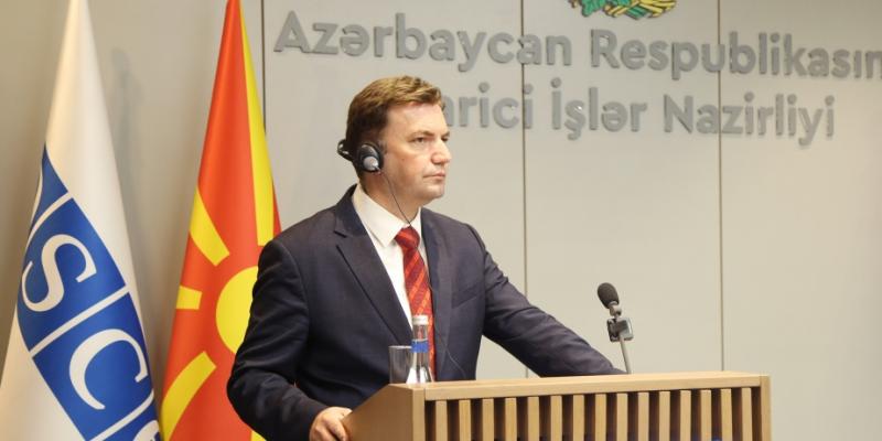 Буяр Османи: ОБСЕ может внести вклад в гуманитарное разминирование, проект «зеленого порта» и другие проекты в Азербайджане