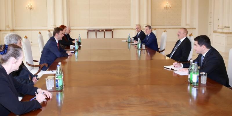 President Ilham Aliyev received OSCE Chairman-in-Office