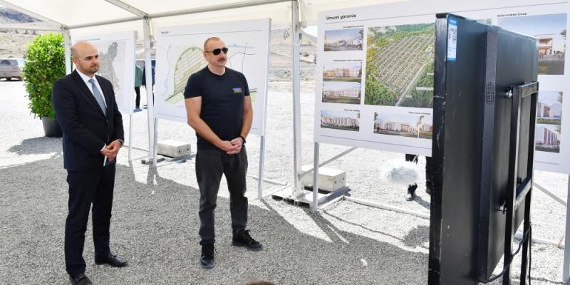 Президент Азербайджана Ильхам Алиев совершил поездку в Лачинский и Губадлинский районы