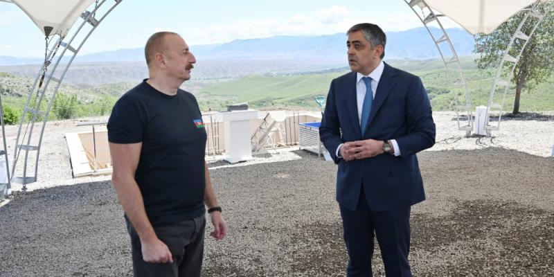 В Зангилане заложен фундамент гостиничного комплекса