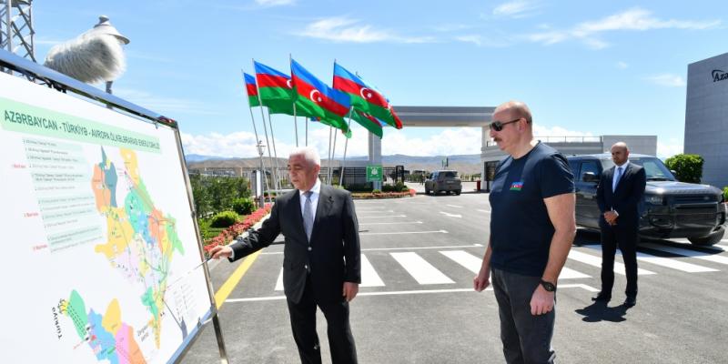 President Ilham Aliyev inaugurated 330 kV “Jabrayil” junction substation