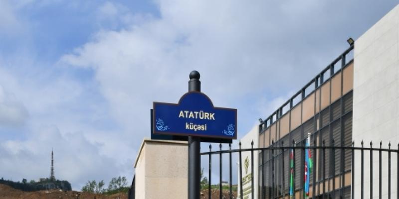 В Шуше состоялось открытие вывески улицы Ататюрка