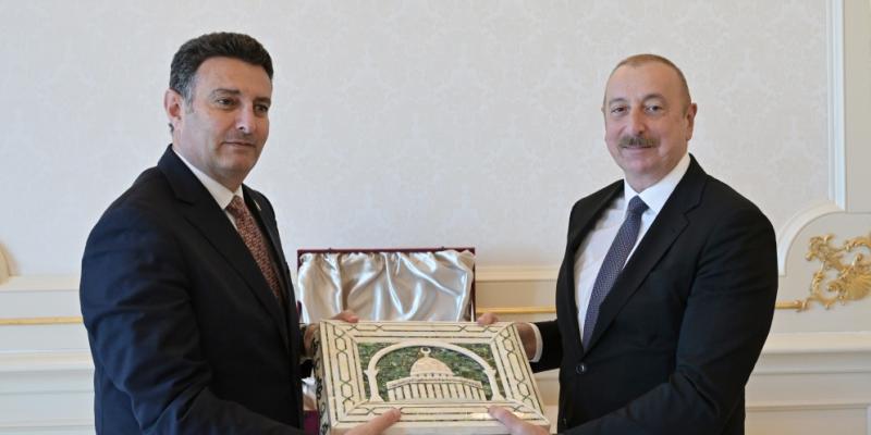President of Azerbaijan Ilham Aliyev received Speaker of House of Representatives of Jordan
