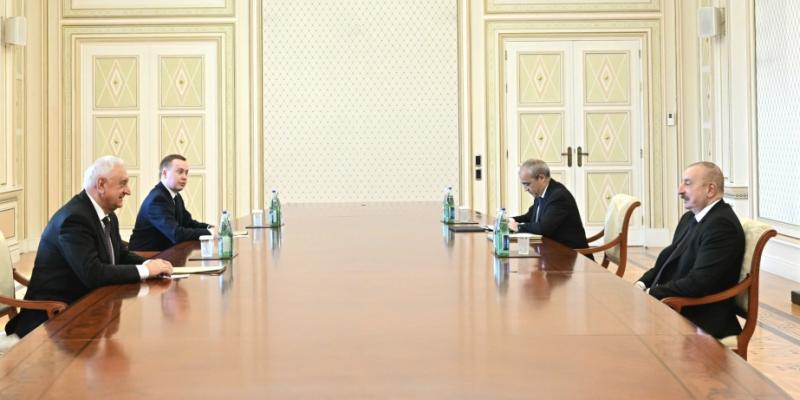 Президент Азербайджана Ильхам Алиев принял председателя Коллегии Евразийской экономической комиссии