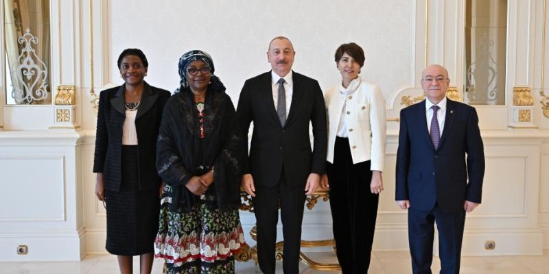 Президент Ильхам Алиев принял генерального секретаря Международной организации гражданской обороны