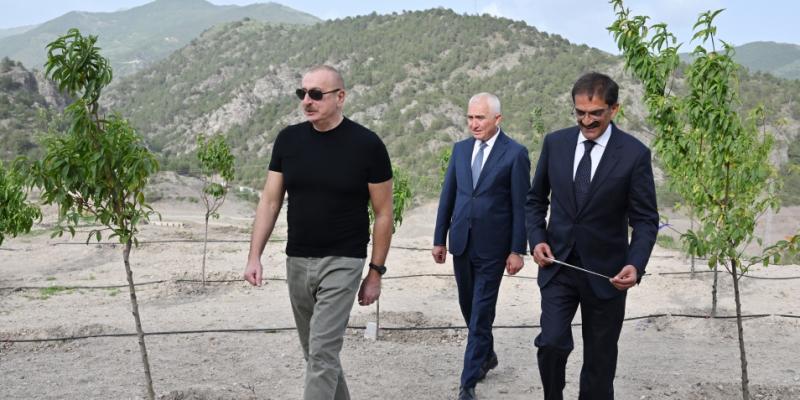 President Ilham Aliyev inaugurated “Lachin” city substation
