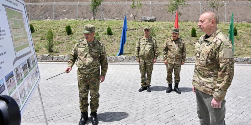 President Ilham Aliyev attended opening of military hospital in Kalbajar