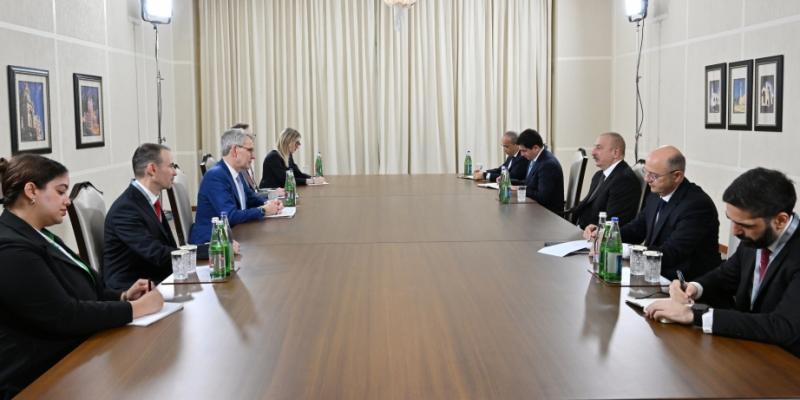 President Ilham Aliyev: Azerbaijan has cooperated actively with the US in the energy field for many years
