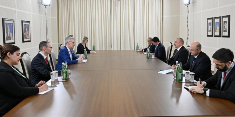 President of Azerbaijan Ilham Aliyev received Assistant US Secretary of State for Energy Resources