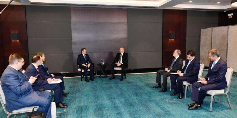 President of Azerbaijan Ilham Aliyev met with Prime Minister of Moldova in Chișinău