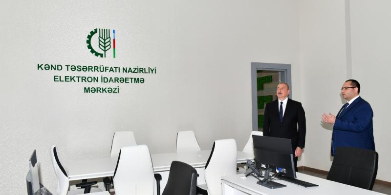 President Ilham Aliyev participated in inauguration of new administrative building of Ministry of Agriculture in Baku