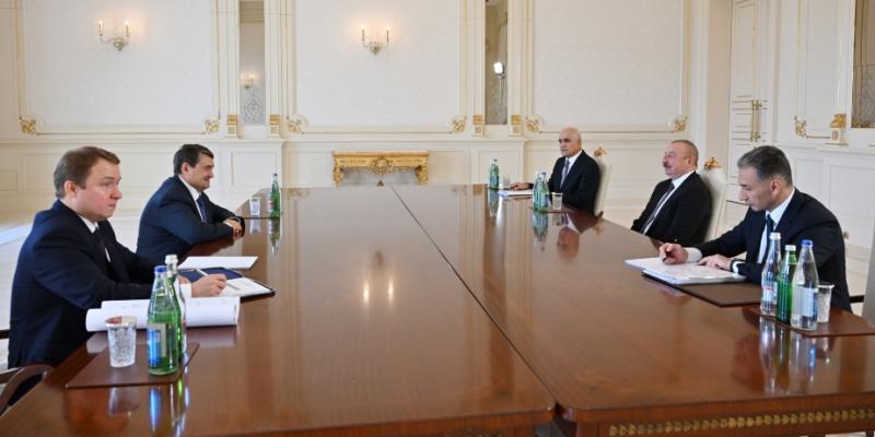 President Ilham Aliyev received aide to President of Russia