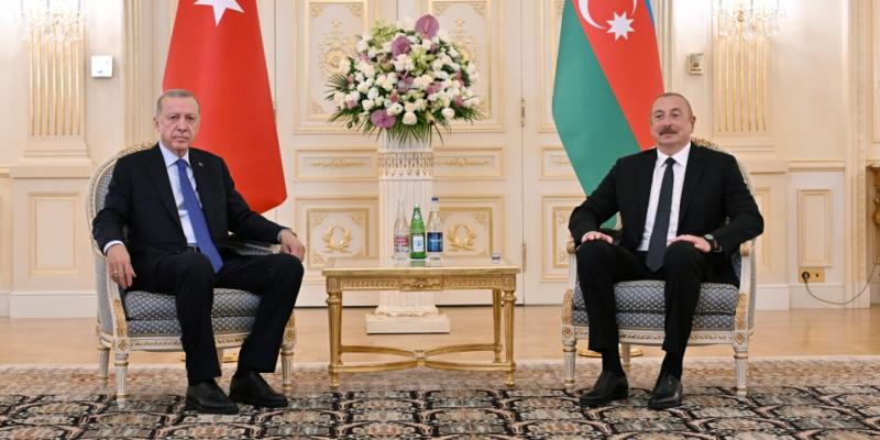 President of Azerbaijan Ilham Aliyev held one-on-one meeting with President of Türkiye Recep Tayyip Erdogan