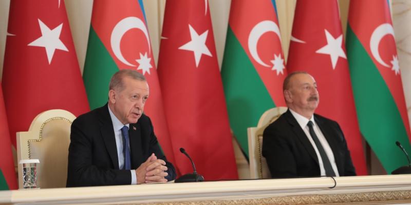 Presidents of Azerbaijan and Türkiye made press statements