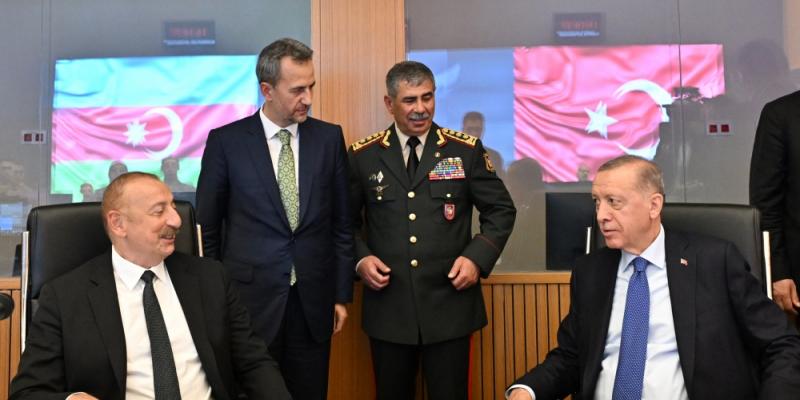 Presidents of Azerbaijan and Türkiye participated in opening of new Air Force Central Command Post 