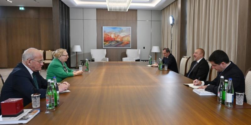 Президент Ильхам Алиев принял генерального директора офиса ООН в Женеве