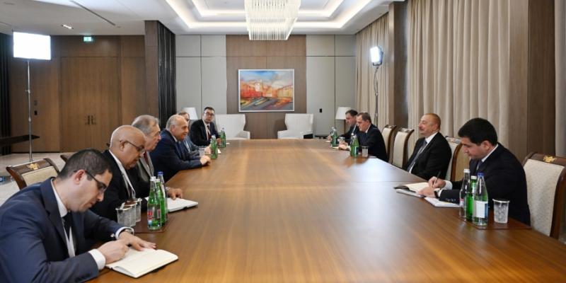 President Ilham Aliyev received Minister of Foreign Affairs and National Community Abroad of Algeria