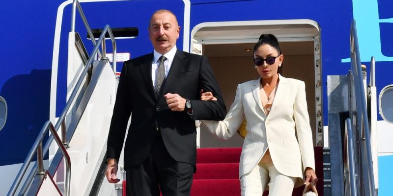 Президент Азербайджана Ильхам Алиев прибыл с рабочим визитом в Венгрию