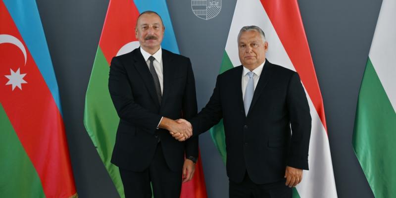 President of Azerbaijan Ilham Aliyev met with Prime Minister of Hungary Viktor Orban in Budapest