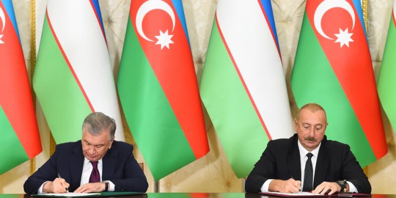 Azerbaijan, Uzbekistan signed documents
