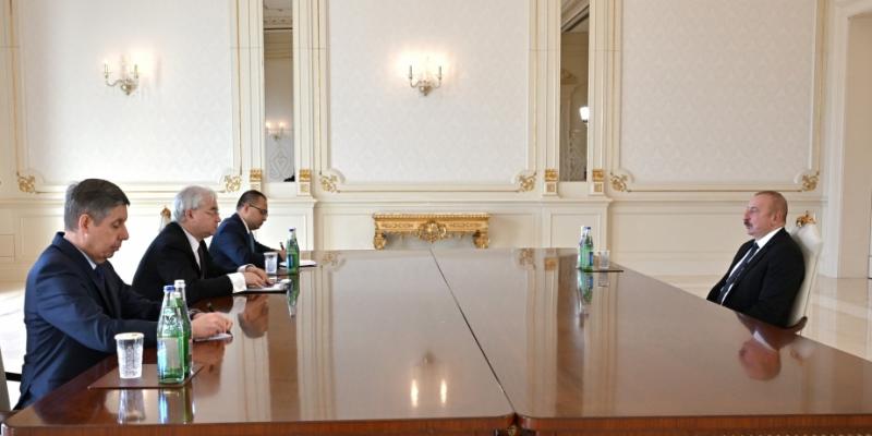 Президент Ильхам Алиев принял специального представителя МИД России по нормализации азербайджано-армянских отношений