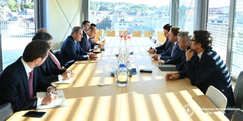 Azerbaijani FM briefs EU Commissioner on current situation in region in post-conflict period