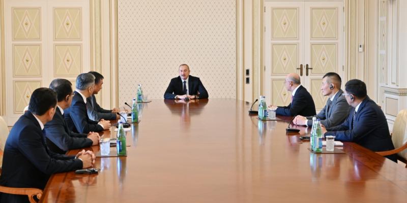 President Ilham Aliyev received ministers of Turkic states participating in the events held in Baku