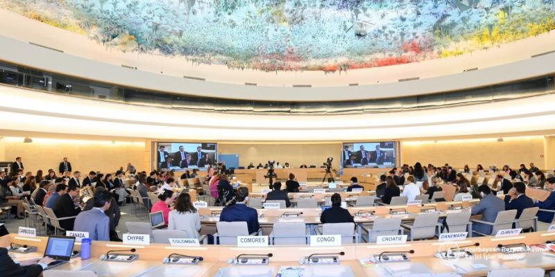 Azerbaijani FM highlights Armenia’s provocations at 54th session of UN Human Rights Council