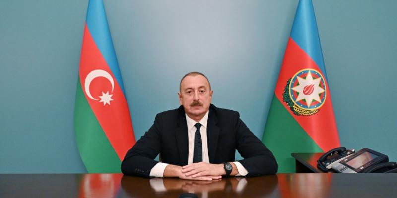 President of Azerbaijan Ilham Aliyev addressed nation