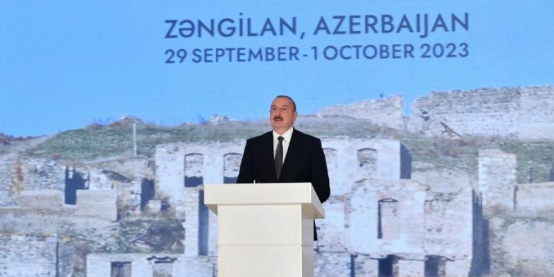 Президент Азербайджана: Мы обеспечим права армянского населения Карабаха