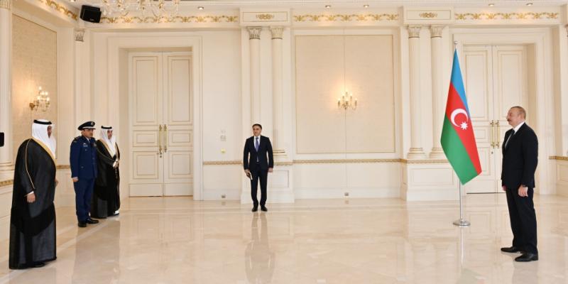 Президент Азербайджана Ильхам Алиев принял верительные грамоты новоназначенного посла Саудовской Аравии в нашей стране
