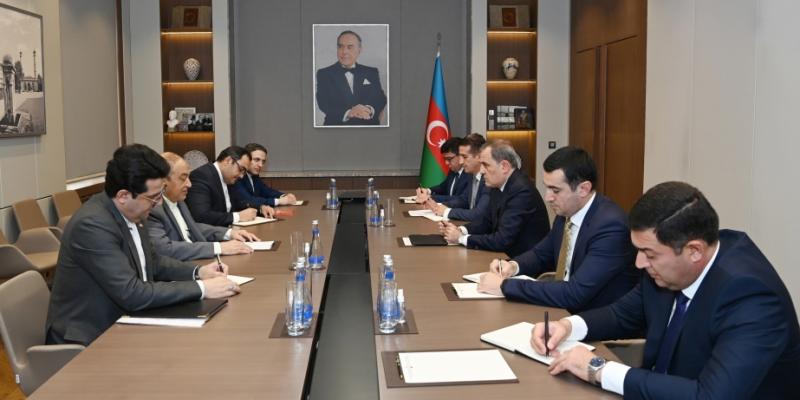 Azerbaijani FM meets with Iranian Deputy Foreign Minister