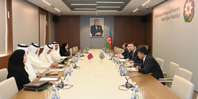 Azerbaijani, Qatari Ministries of Foreign Affairs hold political consultations