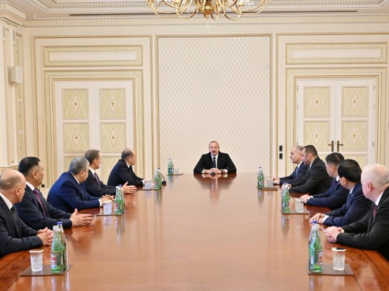 President Ilham Aliyev received participants of 53rd meeting of CIS Council of Heads of Security Agencies and Special Services 