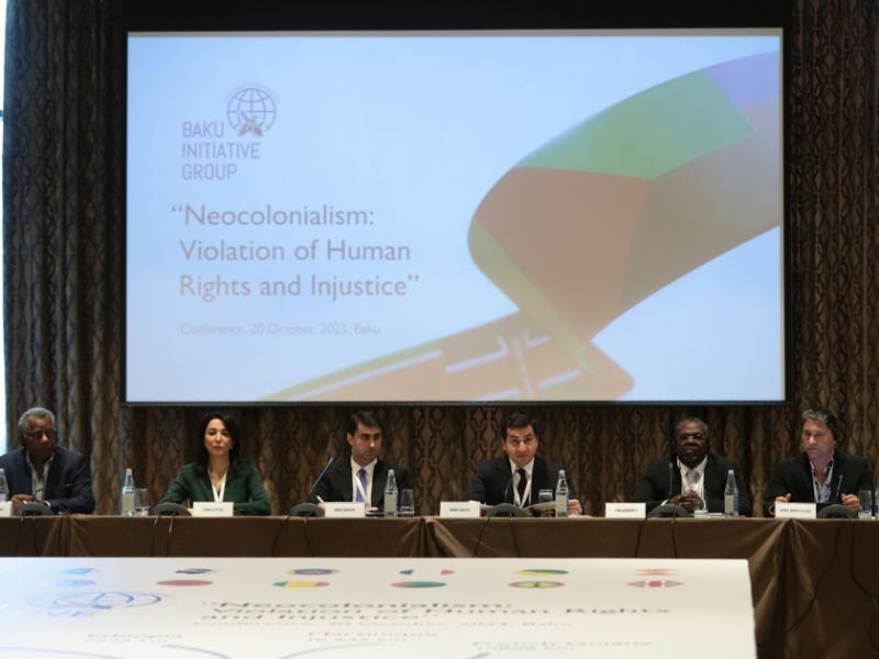 Azerbaijani President addresses to participants of international conference