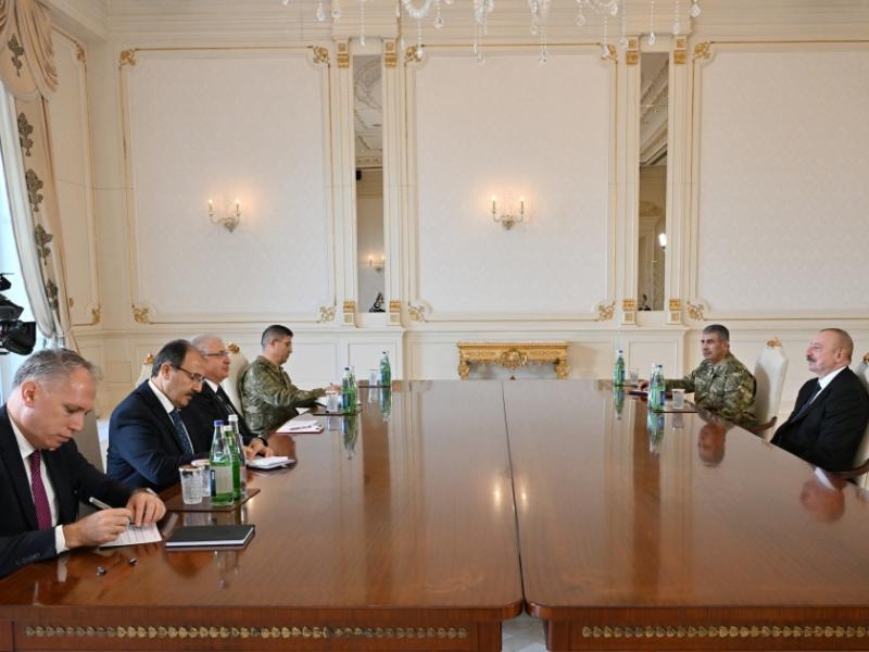 President of Azerbaijan Ilham Aliyev received Minister of National Defense of Türkiye