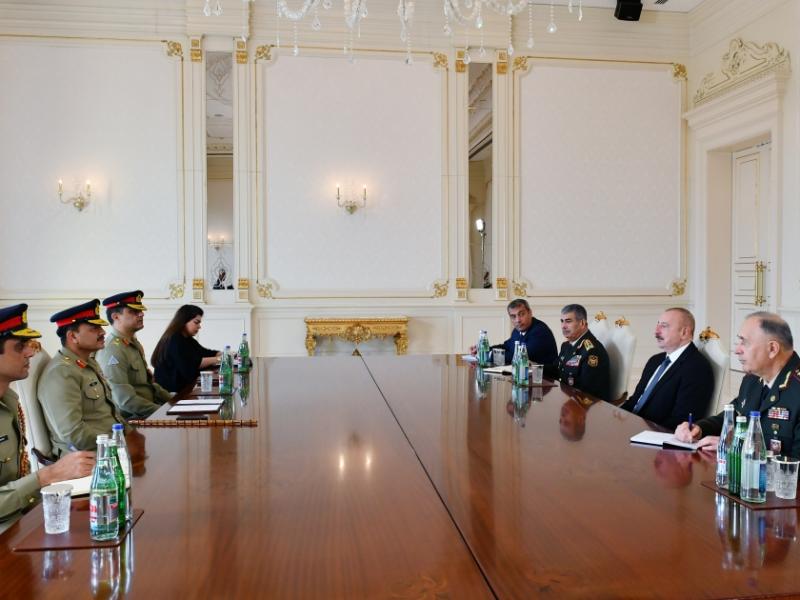 President Ilham Aliyev received Chief of Pakistan’s Army Staff