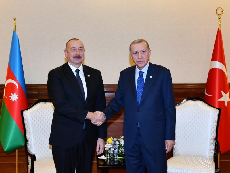 President of Azerbaijan Ilham Aliyev held meeting with President of Türkiye Recep Tayyip Erdogan in Astana