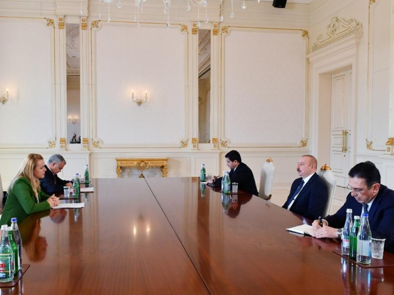 President Ilham Aliyev received Executive Secretary of UN Economic Commission for Europe