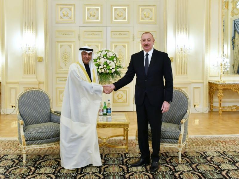 Президент Ильхам Алиев принял генерального секретаря Совета сотрудничества арабских государств Персидского залива