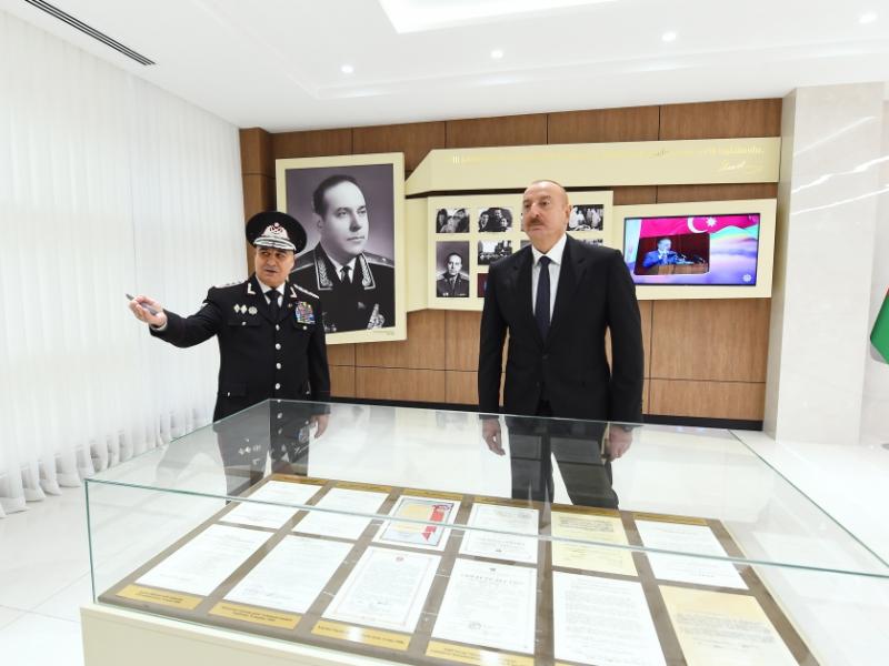 Президент Ильхам Алиев принял участие в открытии новых административных зданий Службы государственной безопасности