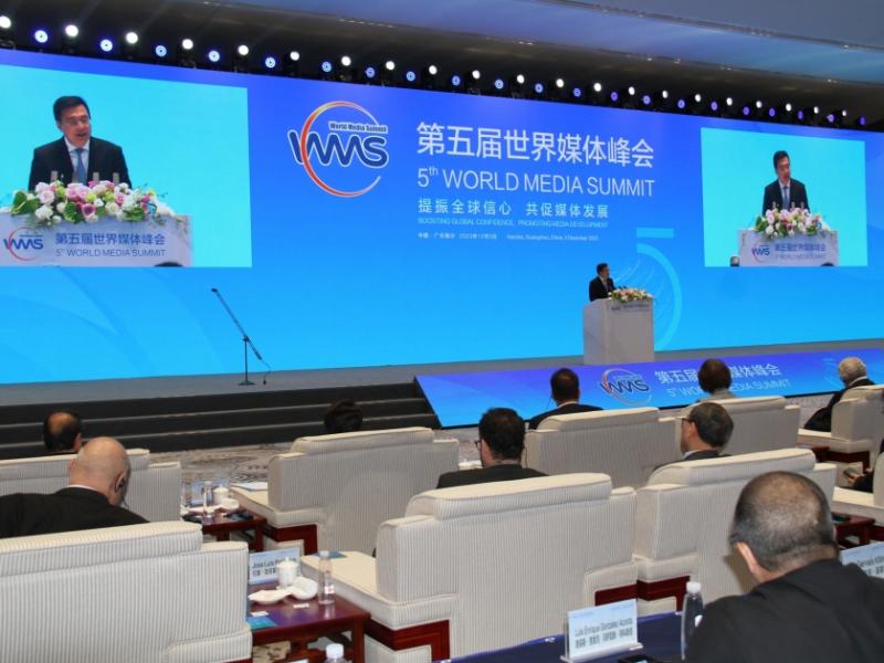 Azerbaijani delegation attending World Media Summit in China