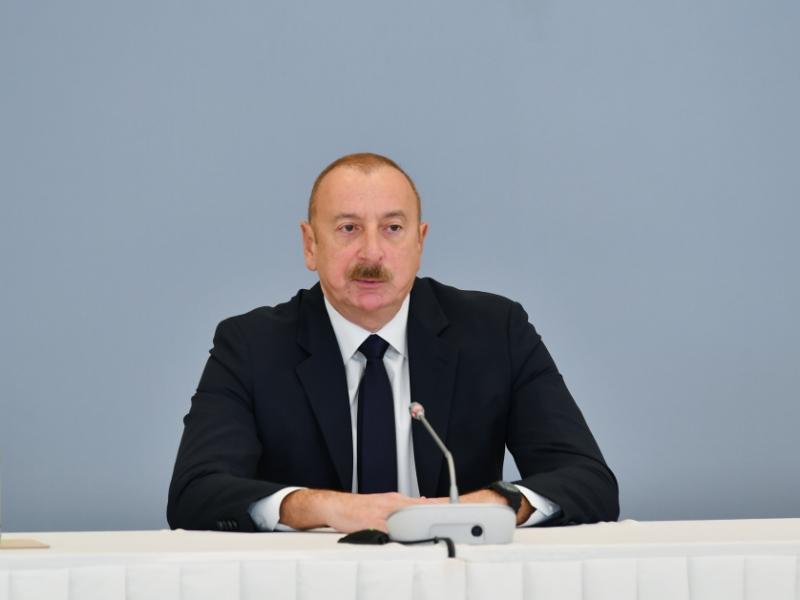 Президент Ильхам Алиев принял участие в Форуме «Карабах: Возвращение домой спустя 30 лет. Достижения и трудности»