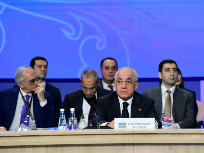 Премьер-министр Али Асадов принял участие в заседании Совета глав правительств СНГ в Москве