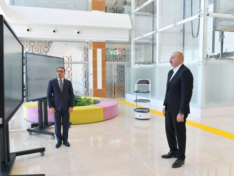 Prezident İlham Əliyev Lənkəran regional “ASAN xidmət” mərkəzinin açılışını edib