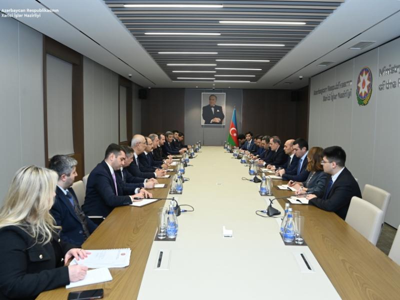 Azerbaijani FM meets with Chairman of National Defense Committee of Grand National Assembly of Türkiye