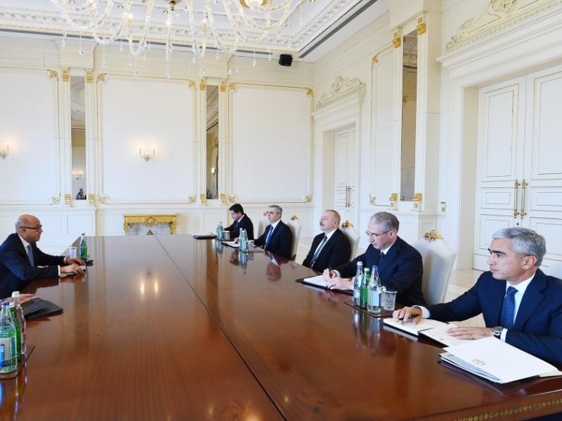 President Ilham Aliyev received Executive Secretary of UN Framework Convention on Climate Change