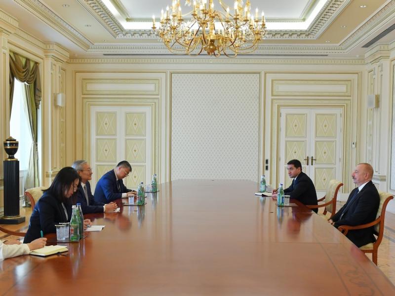 Президент Ильхам Алиев принял генерального секретаря Шанхайской организации сотрудничества