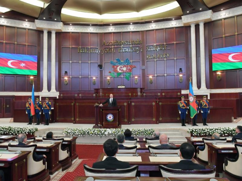 Inauguration ceremony of President of Azerbaijan Ilham Aliyev was held