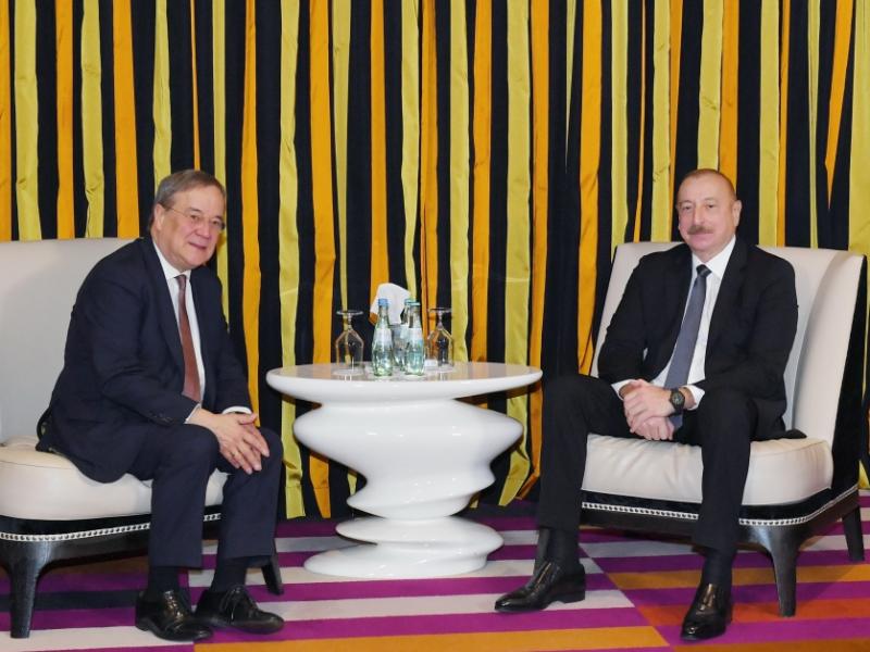 President of Azerbaijan Ilham Aliyev met with member of Bundestag Armin Laschet 